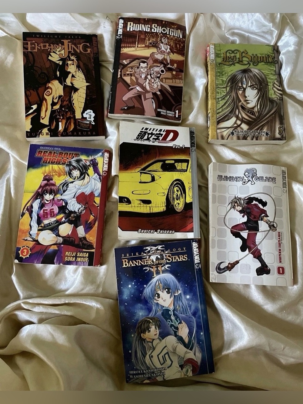 Anime Manga Tokyopop book bundle